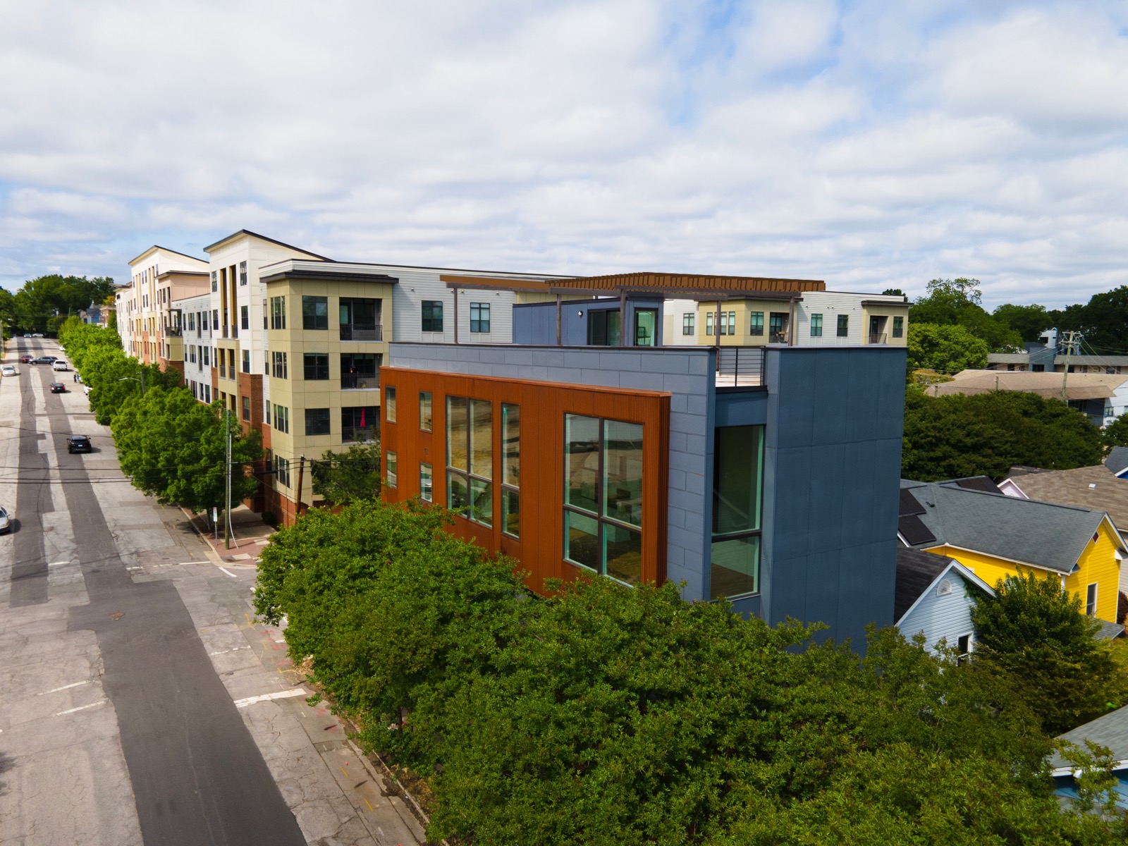 Photo showing 400 E. Martin project in Raleigh