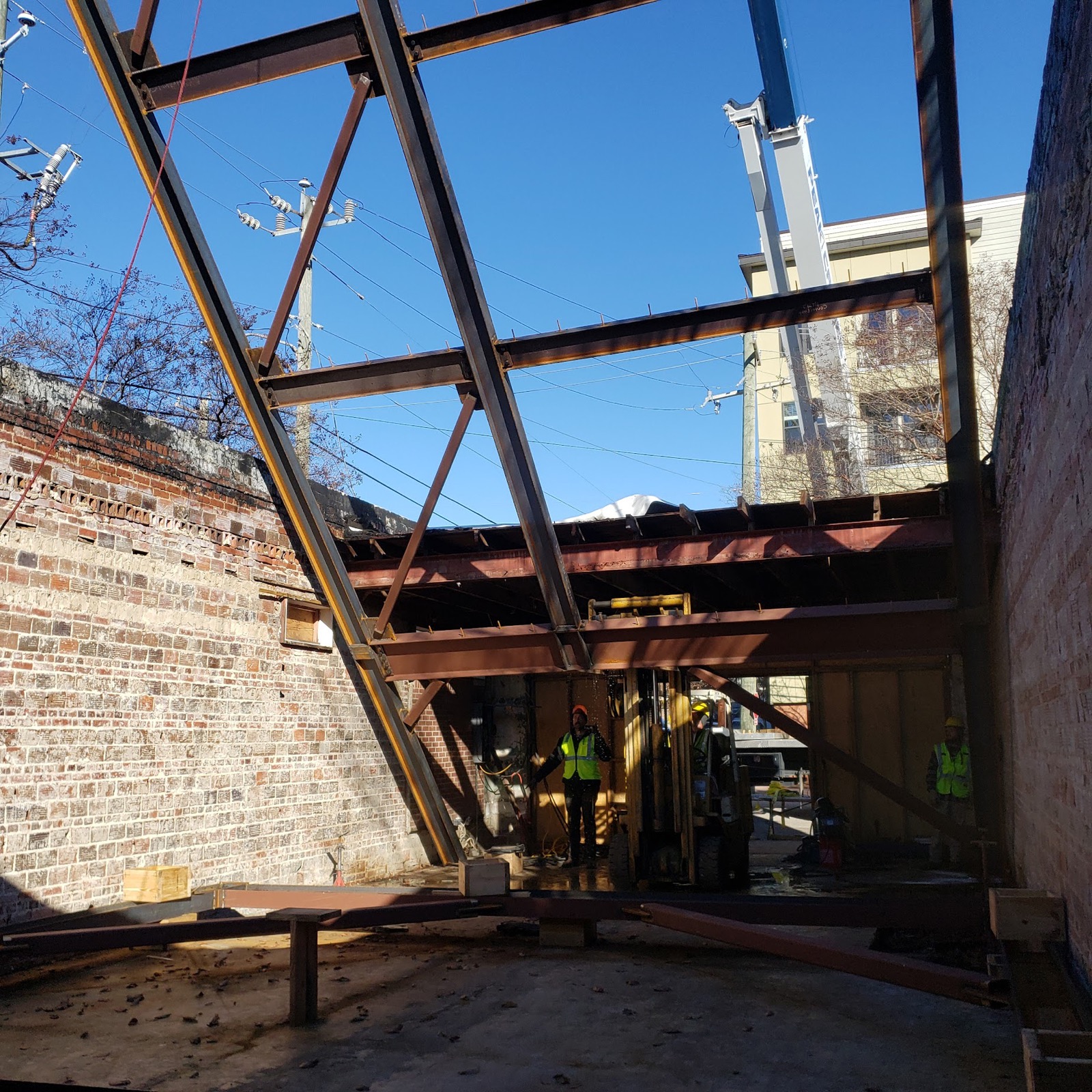 Photo showing 400 E. Martin project in Raleigh