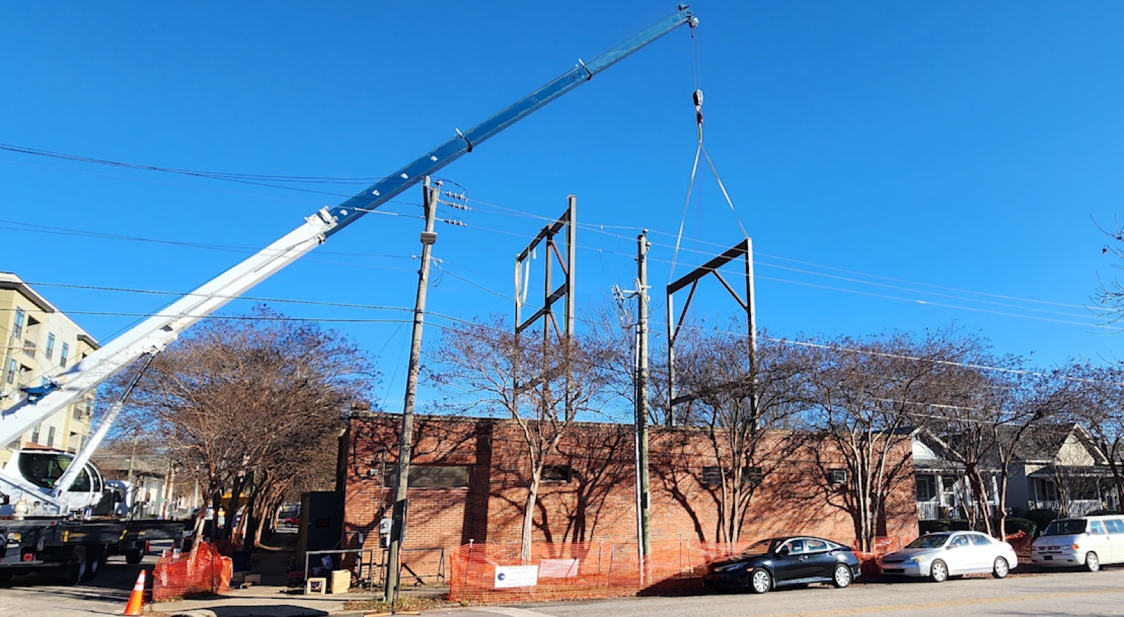 Photo showing 400 E. Martin project in Raleigh