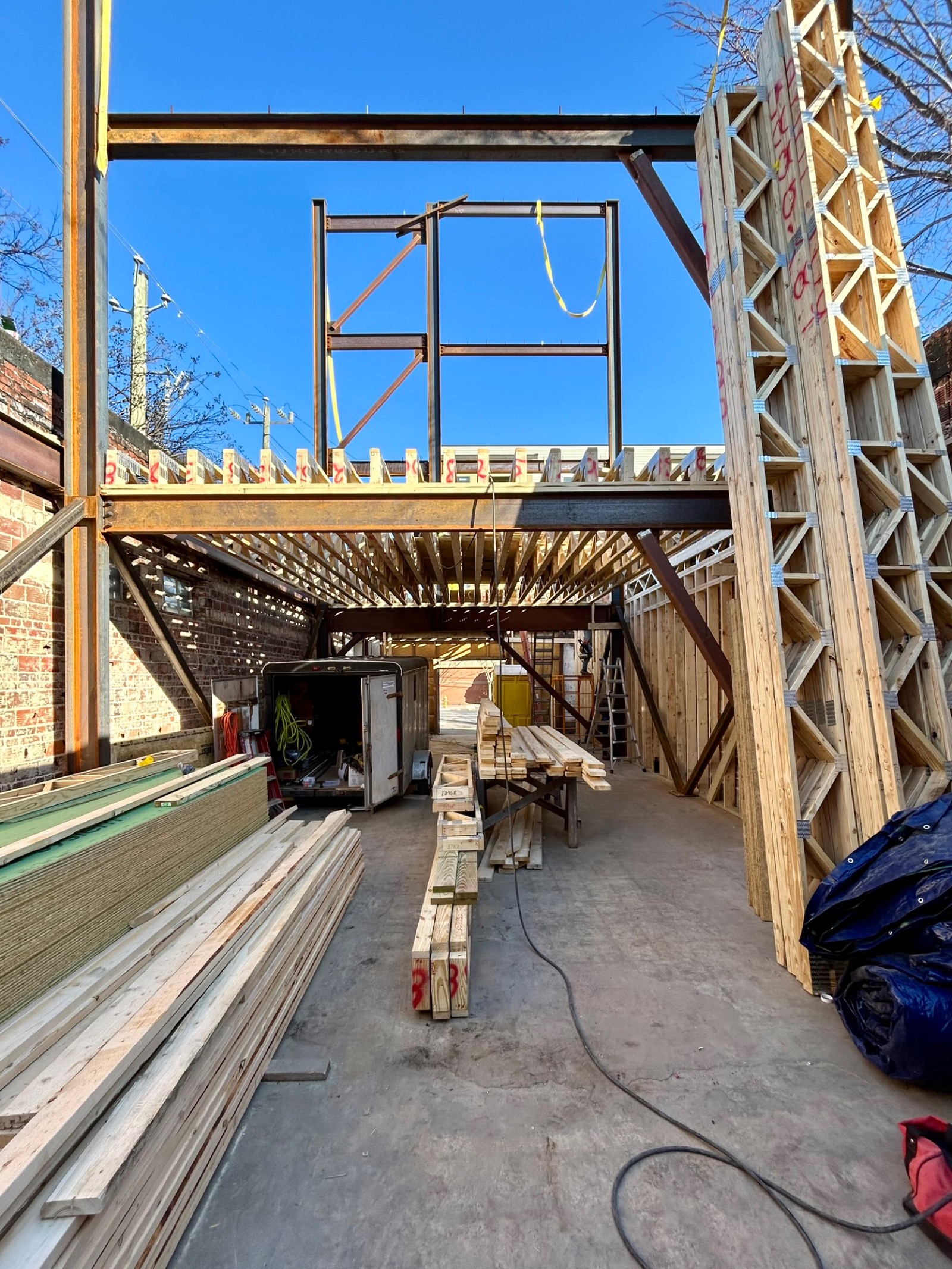 Photo showing 400 E. Martin project in Raleigh