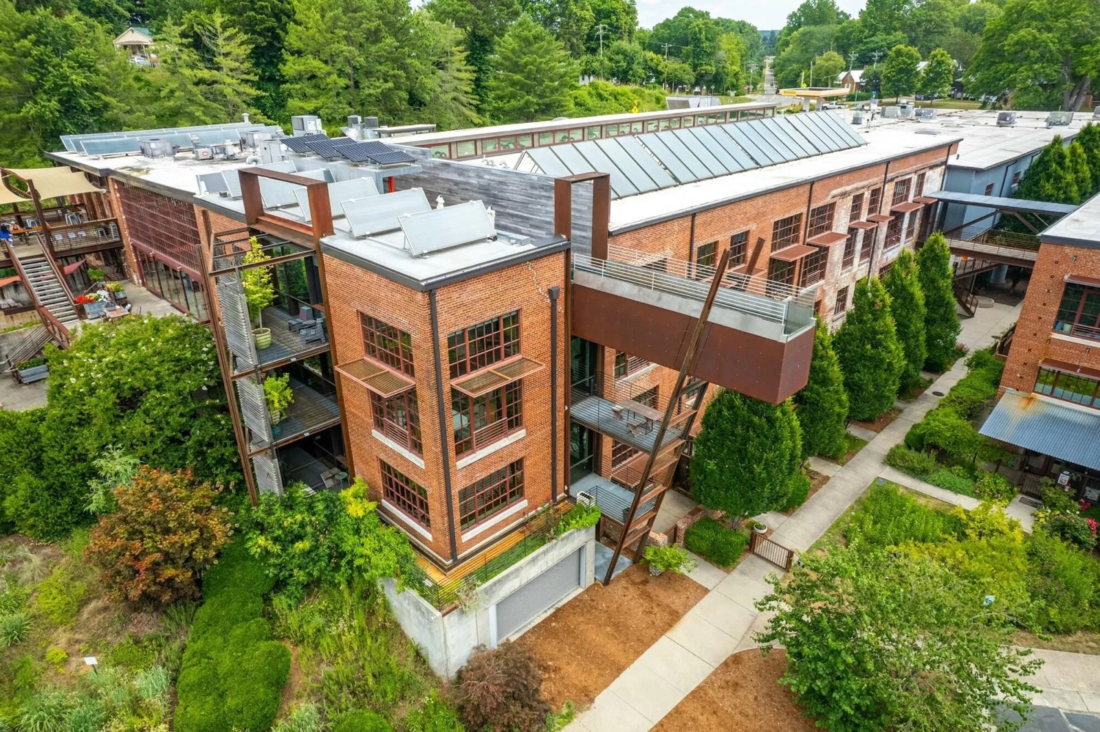 Photo of River Mill project in Saxapahaw, NC