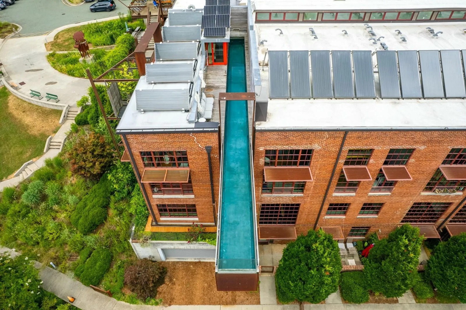 Photo of River Mill project in Saxapahaw, NC